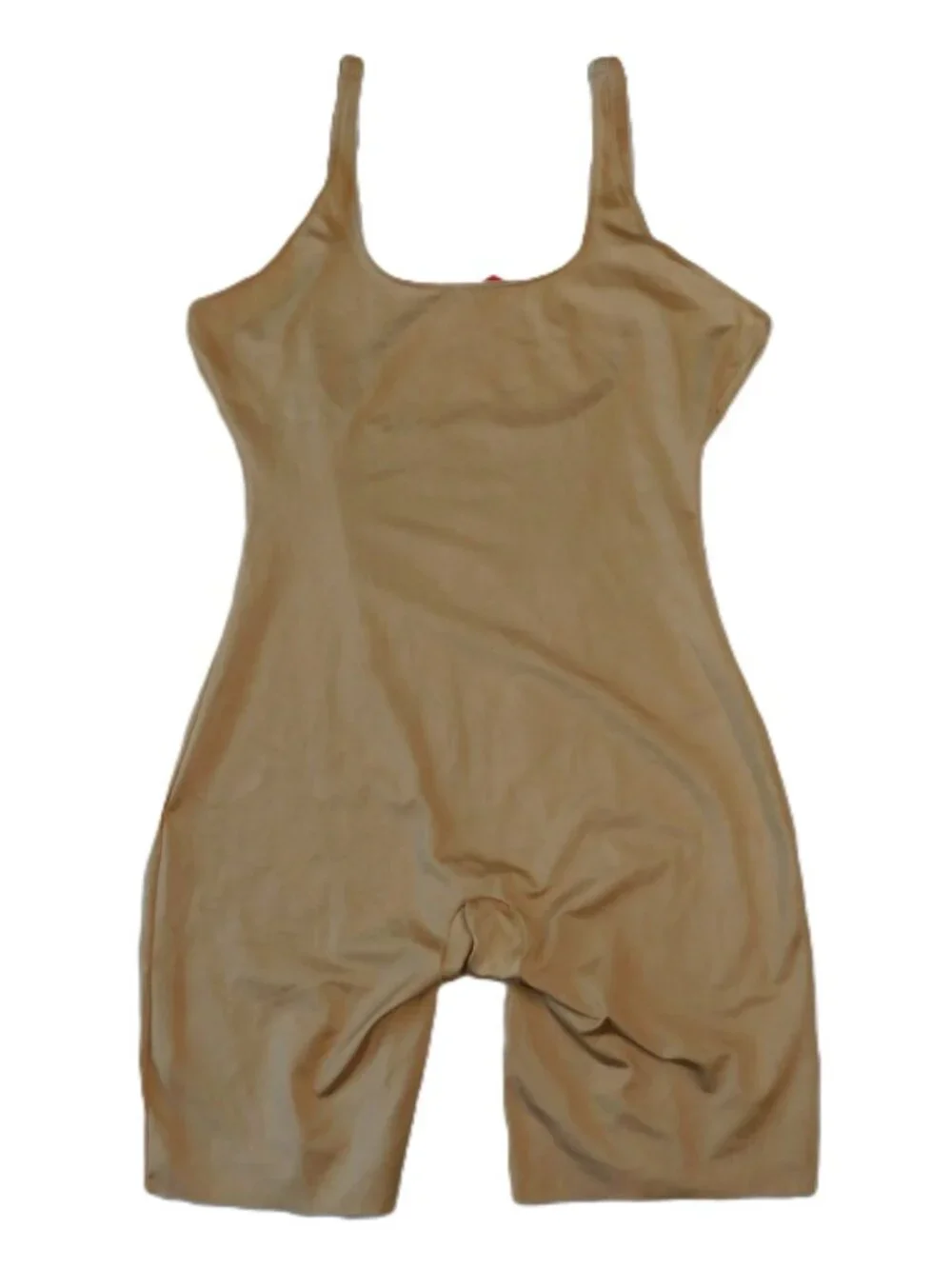 SPANX SpanxShape Invisible Mid Thigh Bodysuit | Tan | EUC | XL